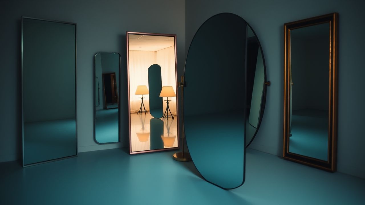Como os espelhos simbolizam a autoimagem