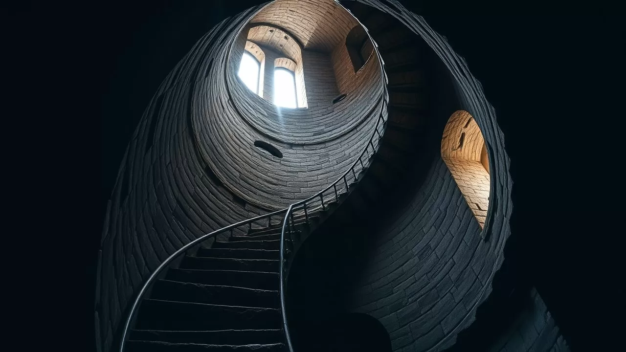 Escadas em espiral: transformação e mudança